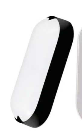 Luminaria Oval Sobrepor C/grade
