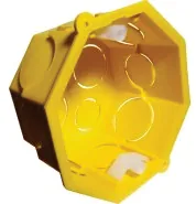 Caixa Luz Octagonal P/ Embutir
