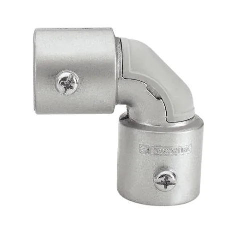 Conector Curvo de Aluminio